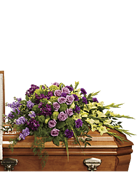 Reflections of Gratitude Casket Spray Specialty Arrangement