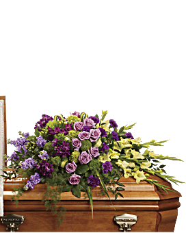 Reflections of Gratitude Casket Spray Specialty Arrangement