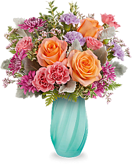 Teleflora's Blue Radiance Bouquet Bouquet