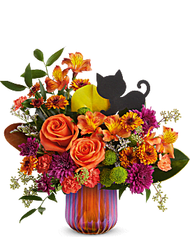 Teleflora's Midnight Meow Bouquet Bouquet