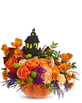 Teleflora's Haunted Pumpkin Bouquet Bouquet