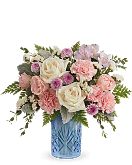 Teleflora's Blue Belle Bouquet Bouquet