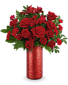 Teleflora's All My Rouge Bouquet Bouquet