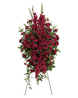 Deep in Our Hearts Spray Sympathy Arrangement