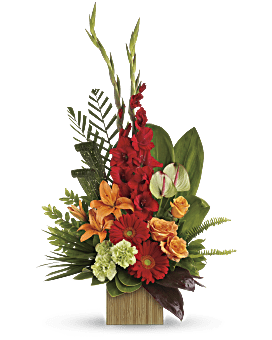 Le compagnon bouquet du coeur par Teleflora fleur arrangement floral