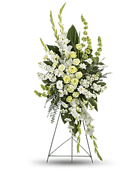 Magnificent Life Spray Sympathy Arrangement