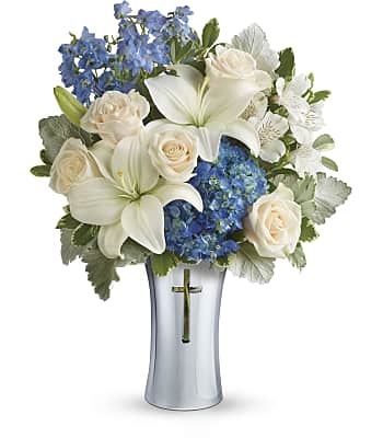 Teleflora's Skies Of Remembrance Bouquet Flowers