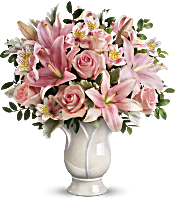 Teleflora's Soft And Tender Bouquet Flowers
