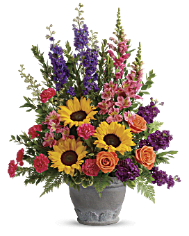 Teleflora's Hues Of Hope Bouquet