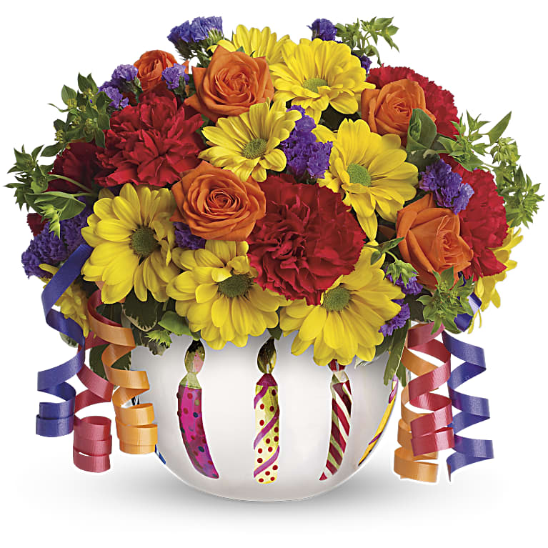 Brilliant Birthday Blooms
