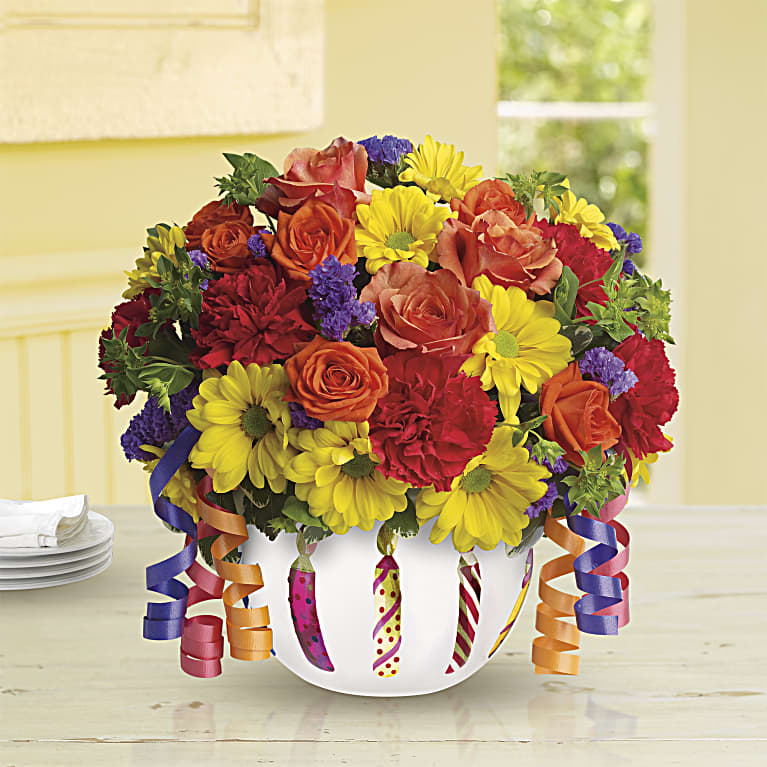 Brilliant Birthday Blooms