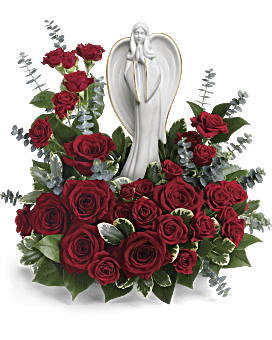 Arrangement floral et bouquet Notre ange pour toujours de Teleflora