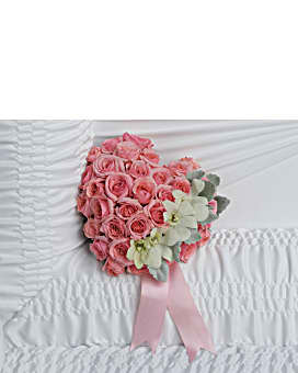 Divine Serenity Casket Insert Sympathy Arrangement