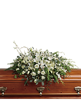 Grandest Glory Casket Spray Sympathy Arrangement