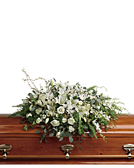 Grandest Glory Casket Spray Sympathy Arrangement