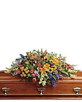 Casket Sprays Funeral Casket Flowers Teleflora