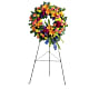Colorful Serenity Wreath