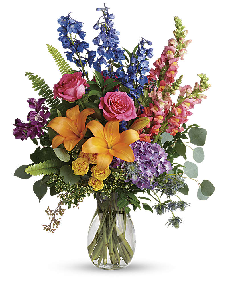 Punch Of Color Bouquet - Teleflora