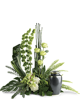 Tranquil Peace Cremation Tribute Sympathy Arrangement