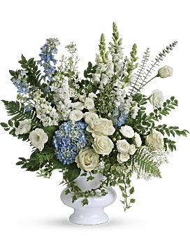 Treasured And Beloved Bouquet Sympathy Arrangement