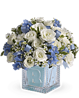 Baby's First Block by Teleflora - Blue