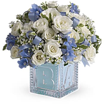 Baby's First Block by Teleflora - Blue