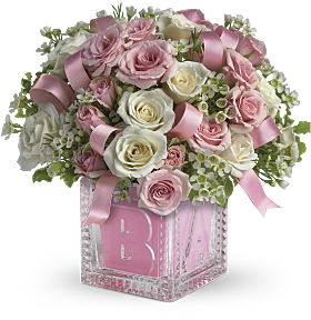 Crystal Baby Block Gift