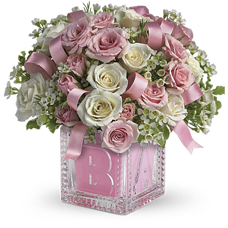 Baby's First Block  - Pink