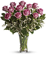 Make Me Blush - Dozen Long Stemmed Pink Roses