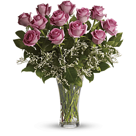 Make Me Blush - Dozen Long Stemmed Pink Roses