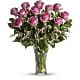 Make Me Blush - Dozen Long Stemmed Pink Roses
