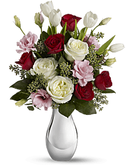 Teleflora's Love Forever Bouquet with Red Roses Bouquet