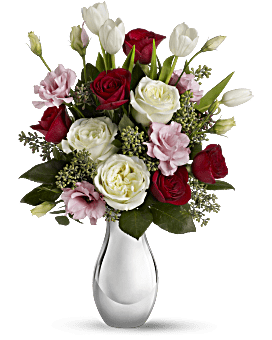 Teleflora's Love Forever Bouquet with Red Roses