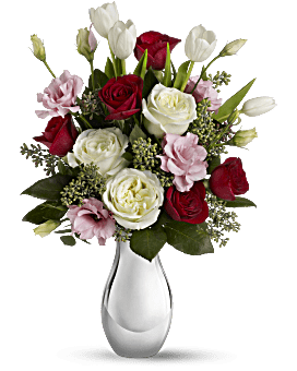 Ramo Love Forever de Teleflora con Ramo de Rosas Rojas