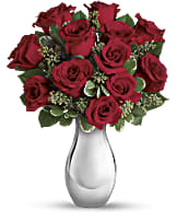 Teleflora's True Romance Bouquet with Red Roses