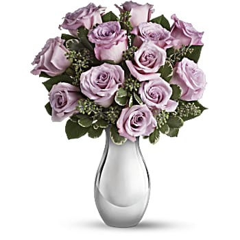 Teleflora's Roses and Moonlight Bouquet