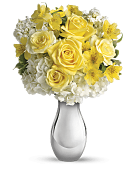Yellow, Mixed Bouquets, So Pretty Bouquet,  Flower Delivery By Teleflora