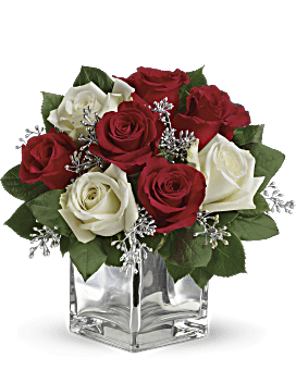 Teleflora's Snowy Night Bouquet Flower Arrangement