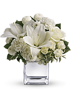 White , Mixed Bouquets , Peace & Joy Bouquet , Same Day Flower Delivery , Teleflora Flowers Near Me