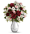Teleflora's Crazy for You Bouquet with Red Roses Flowers