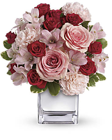 ☺︎love Teleflora's Love That Pink Bouquet with Roses - Teleflora
