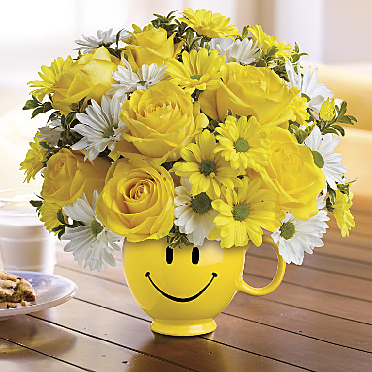 Be Happy® Bouquet with Roses