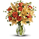 Fiery Lily and Rose