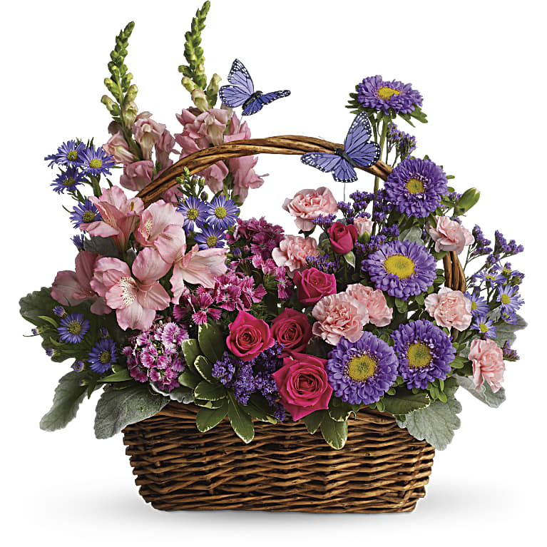 Country Basket Blooms