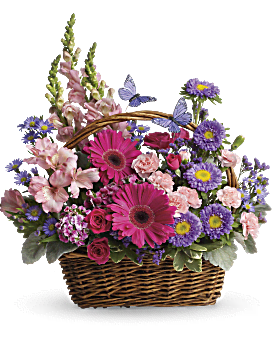 Country Basket Blooms - Teleflora