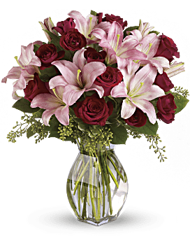 The FTD® Red Romance™ Rose Bouquet - Send to Tuscola, IL Today!