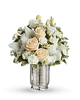 White , Mixed Bouquets , Recipe For Romance Bouquet ,  Flower Delivery By Teleflora