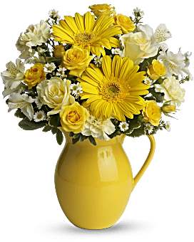 Teleflora's Butterfly & Blossom Vase - TF-F1 ($44.06)