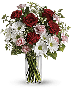 Multi-Colored , Mixed Bouquets , A Kiss In The Park ,  Flower Delivery By Teleflora