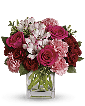 Bouquet Passion rose